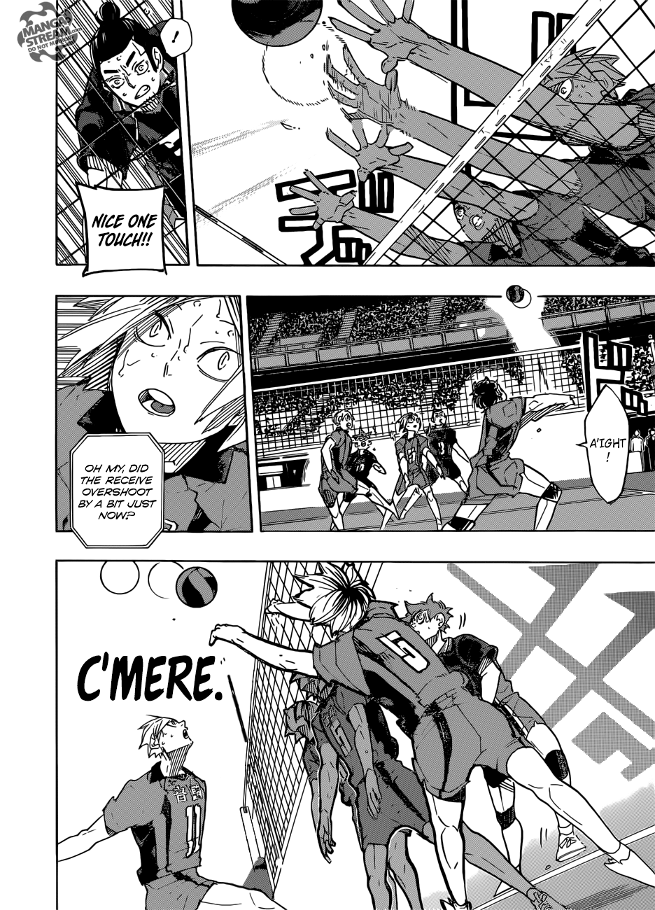 Haikyuu!!, Chapter 321 image 05
